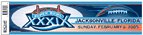 Super Bowl 39 Bumper Strip