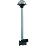 PERKO WHITE ALL ROUND LIGHTS HORIZONTAL MOUNT - FOLD DOWNHgt: 13-3/8'' / Rake: Adjustable / Includes Base: 1052DPB Blk