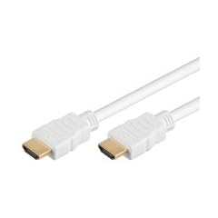 BIGtec High Speed 1,5m HDMI Kabel FULL HD 1080p 1,5 m 1,50m St/St vergoldet / wei� weiss HDMI 1.3 1.3b 1.4 HDMI Anschlu�kabel