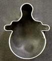 Baby Pacifier Cookie Cutter