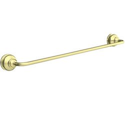 KOHLER K-12150-PB Fairfax 18-Inch Towel Bar, Vibrant Polished Brass