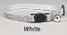 East Side Collection Puttin' On The Glitz Cat Collar White