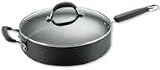 KitchenAid Gourmet Essentials Nonstick Saute Pan with Helper Handle 5-qt.