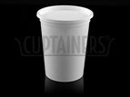 32 OZ White Deli Container with White Lid