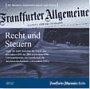F.A.Z. Recht und Steuern, 1 CD-ROM Mehr als 8.600 Berichte der F.A.Z. aus den Jahren 1993 bis 2000 sowie circa 8.700 Literaturhinweise der Gesellschaft für Betriebswirtschaftliche Information (GBI). Für Windows 95/98/NT 4.0