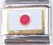 Clearly Charming Japan Flag Italian Charm