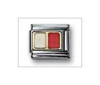Nautical Letter H Mix Classic Enamel, Italian Charm by Nomination Charms