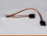 TRIPP LITE SERIAL ATA DUAL POWER ADAPTER CABLE - 12IN, THIS IS A BULK PACK CABLE