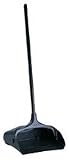RUBBERMAID COMMERCIAL 2531-BLA LOBBY DUST PAN WITH HANDLE AND BRACKET 5-3/4x36-5