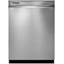 Whirlpool : GU2275XTVY 24in Fully Integrated Dishwasher with 6 Automatic Cycles Stainless Steel