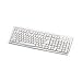 KeyTronic EMS KT 500 Tastatur PS/2 MS W98 D Weiss