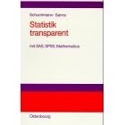 Click here to buy Statistik transparent mit SAS, SPSS, Mathematica by  Marco Schuchmann and Werner Sanns.