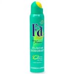 Fa 24h Active Deodorant Aerosol, Caribbean Lemon - 6.75 fl oz