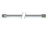 Flat Modular Cable, RJ12 (6x6) / RJ12 (6x6), 2.0 ft