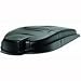 Rubbermaid Commercial 9w72 Black Mega Brute Lid (1ea)