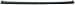 86-92 NISSAN PICKUP FRONT BUMPER FILLER TRUCK, Top Pad (1986 86 1987 87 1988 88 1989 89 1990 90 1991 91 1992 92) 748 6206609G00 Image