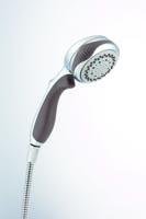Alsons 4793110BX Ergonomic Seven-Spray/Massage Hand Shower, Brilliance Satin Nickel