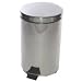Cpd 12 Litre S/steel Pedal Bin Silv Er