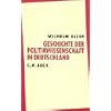 Geschichte der Politikwissenschaft in Deutschland