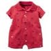 Carter's_1 Boy 1pc Romper Red Shiffli Lizzards, New Born