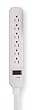 Power First 2XYP4 Surge Outlet Strip, LCDI, 6 Outlets