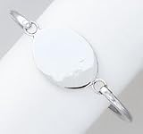 Sterling Silver 10.25mm Greek Key Slip-On Bangle Bracelet QB214