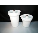 Tupperware Sugar and Creamer Set in White by Tupperware