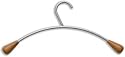 Alba Coat Hangers Wooden for Garment Rack and Coat Stand Ref PMCIN [Pack 3]