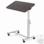HOSPITAL OVERBED / OVER BED TILT TOP TABLE COMPUTER TRAY