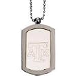 Texas A&M Aggies Non-Crystal Dog Tag NCAA College Athletics Fan Shop Sports Team Merchandise