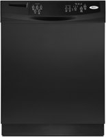 Whirlpool Built-In Super Capacity Dishwasher In Black