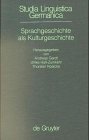Produkt-Bild: Sprachgeschichte als Kulturgeschichte (Studia Linguistica Germanica)