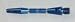 Striped Blue Aluminum Shafts - 3 Sets, 2BA Long Length, AR1