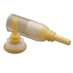 Male Urinary Catheter, Extended Wear Male External Catheter, #HOL9808, Large 36MM - 12 Each, 14 Inches