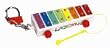 Fisher Price Pull a Tune Xylophone key chain by Basic Fun