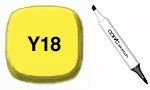 .Too/トゥー コピック スケッチ Y18【ライトニング・イエロー】 12EX-2