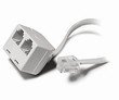 25' Dual Phone Extension Cord