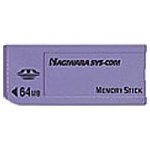 ハギワラシスコム メモリスティック64MB HPC-MS64M