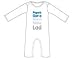 Papa's Brand New Lad - Baby Sleepsuit
