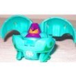 Bakugan B2 Bakupearl Single, LOOSE Figure Ventus Green Ravenoid 490G by Bakugan Battle Brawlers