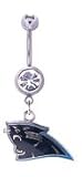 Carolina Panthers belly button ring