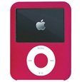 nano Skin 3（iPod nano 3rd用シリコンケース/レッド）[MIPSK-NANO3RD] - mathey（デンノー）