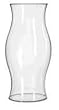8.5" Glass Hurricane Lamp Shade Covers - Set of 24