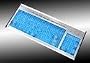 Blue Luminescent USB Keyboard