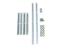 Ergotron VESA Bracket Adaptor Kit - Mounting component ( fasteners, bracket ) for flat panel - steel - screen size: 22 - 32 - mounting interface: 200 x 200 mm, 400 x 200 mm, 200 x 100 mm