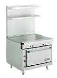 Review Imperial Range  / Heavy Duty Gas Range w/ 2 18 Hot Tops on Storage Base