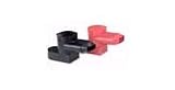 BLUE SEA SYSTEMS ROTATING BATTERY TERMINAL CAPS -- PAIR (RED/BLACK)