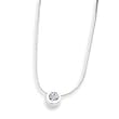 Sterling Silver Blue Topaz Pendant on 18 Chain Necklace - 18 Inch Sterling Silver Blue Topaz Pendant on 18 Chain Necklace - 18 Inch