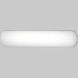 Progress Lighting White Acrylic Two-Light Bath Fixture
