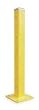 Industrial Grade 5W810 Guard Post, Corner, Double, H42 5/8In